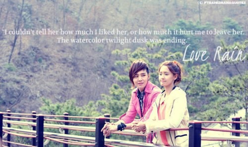 Love Rain Fotoğrafı
