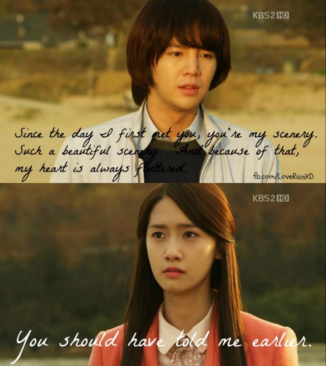 Love Rain Fotoğrafı