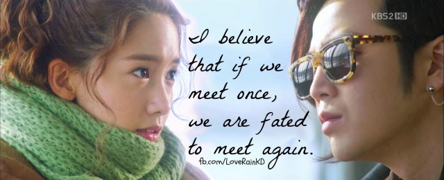 Love Rain Fotoğrafı