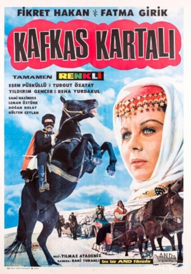 Kafkas Kartalı (1968) afişi
