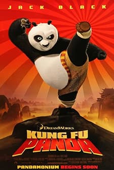 Kung Fu Panda (2008) afişi