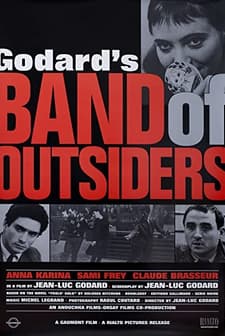 Band Of Outsiders (1964) afişi