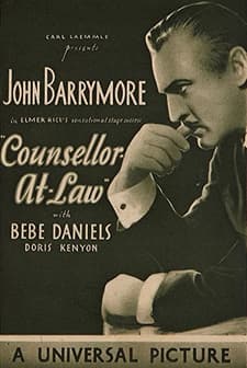 Counsellor At Law (1933) afişi