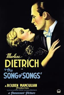 The Song Of Songs (1933) afişi