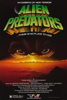 Alien Predator (1986) afişi