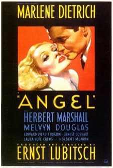 Angel (1937) afişi