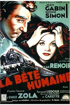 La Bête Humaine (1938) afişi