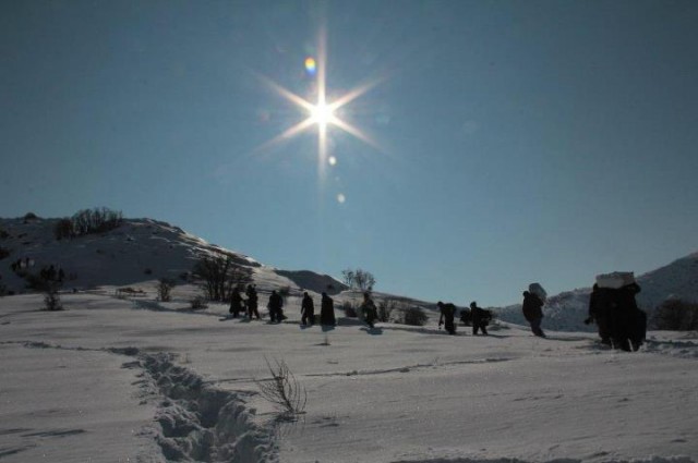 Eve Dönüş Sarıkamış 1915 Fotoğrafı