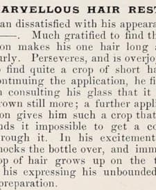 The Marvellous Hair Restorer (1901) afişi