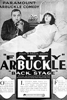 Back Stage (1919) afişi