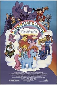 My Little Pony: The Movie (1986) afişi