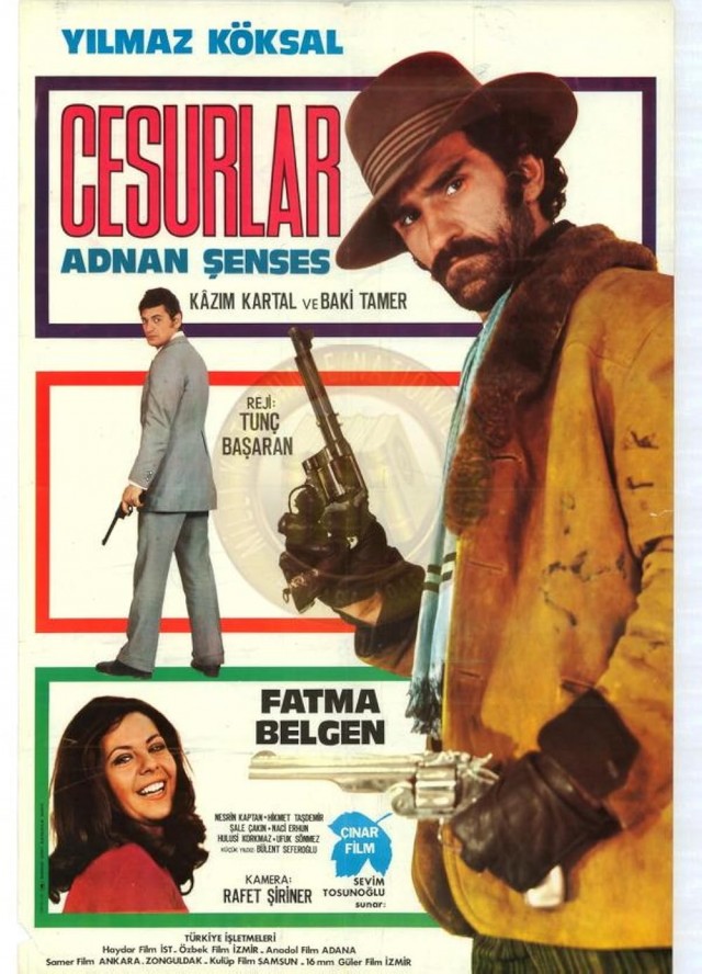 Cesurlar (1972) afişi