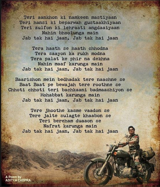 Jab Tak Hai Jaan Fotoğrafı