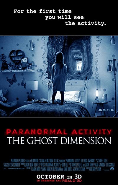 Paranormal Activity 5: Hayalet Boyutu (2015) afişi