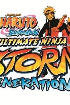 naruto shippuuden - Ultimate ninja storm genarations (2012) afişi