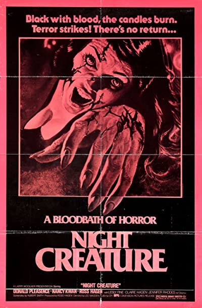 Night Creature (1978) afişi