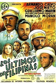 Los últimos de Filipinas (1945) afişi