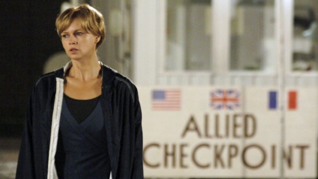 Die Frau vom Checkpoint Charlie Fotoğrafı