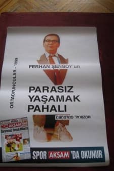 Parasız Yaşamak Pahalı (1986) afişi