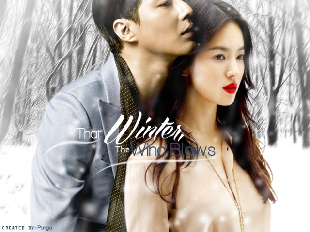 Wind Blows in Winter fotoğrafı