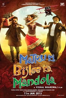 Matru Ki Bijlee Ka Mandola (2013) afişi