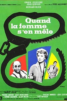 Quand La Femme S'en Mêle (1957) afişi