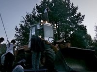 Zima mertvetsov. Metelitsa fotoğrafı