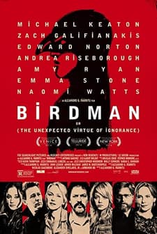Birdman veya (Cahilliğin Umulmayan Erdemi) (2014) afişi