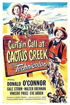 Curtain Call at Cactus Creek (1950) afişi