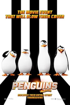 Madagaskar Penguenleri (2014) afişi