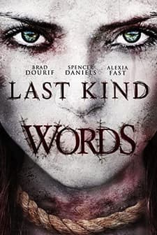 Last Kind Words (2012) afişi