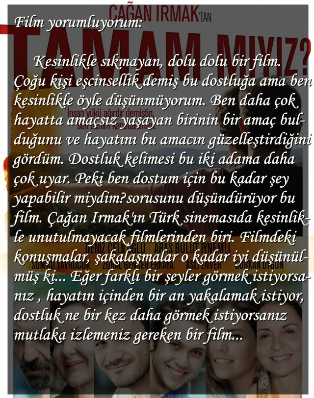 Tamam mıyız? Fotoğrafı