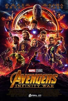 Avengers: Sonsuzluk Savaşı (2018) afişi