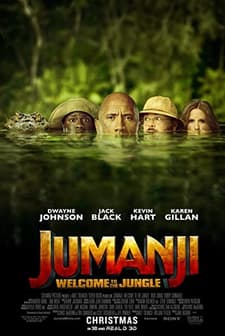 Jumanji: Vahşi Orman (2017) afişi