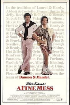 A Fine Mess (1986) afişi
