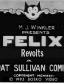 Felix Revolts (1923) afişi