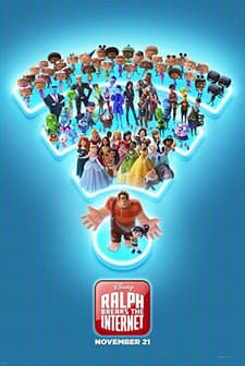 Ralph ve İnternet: Oyunbozan Ralph 2 (2018) afişi