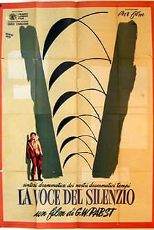 La voce del silenzio (1953) afişi