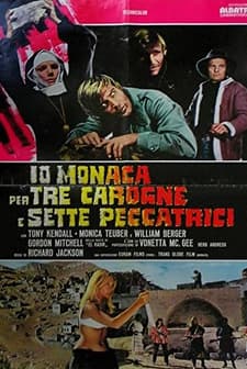 Io monaca... per tre carogne e sette peccatrici (1972) afişi
