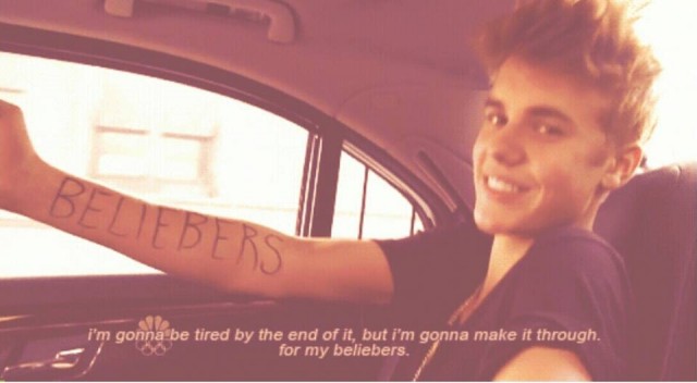 Justin Bieber's Believe Fotoğrafı
