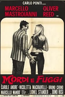 Mordi e fuggi (1973) afişi