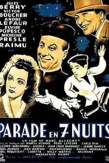 Geçitte 7 gece (1941) afişi
