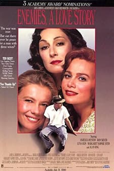 Düşmanlar: Bir Aşk Hikâyesi (1989) afişi