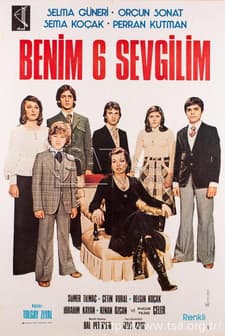 Benim Altı Sevgilim (1977) afişi