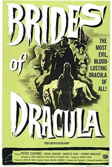 The Brides Of Dracula (1960) afişi