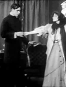 A Strange Meeting (1909) afişi