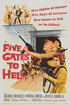 Five Gates to Hell (1959) afişi
