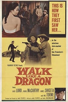 Walk Like a Dragon (1960) afişi