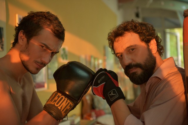 La luna su Torino Fotoğrafı