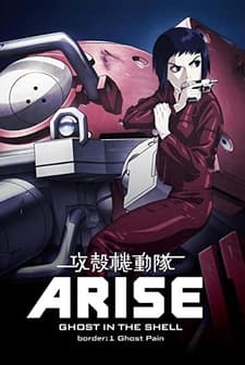 Ghost in the Shell Arise : Border 1 - Ghost Pain (2013) afişi